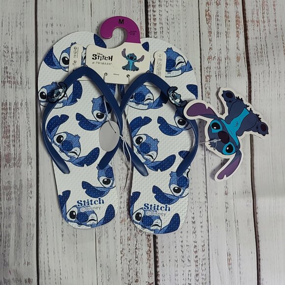 Disney Sttich Flip Flops - NEW - Picture 1 of 1